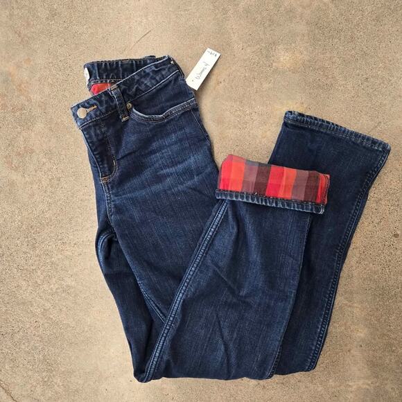 Carhartt Flannel-Lined Jeans – Women’s 4 - Picture 1 of 4